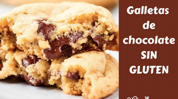 Deliciosas galletas de chocolate sin gluten