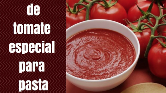Salsa de tomate especial para pasta